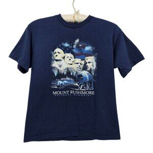 Vintage Prairie Mountain Child 14/16 Shirt Mount Rushmore National Park Graphic